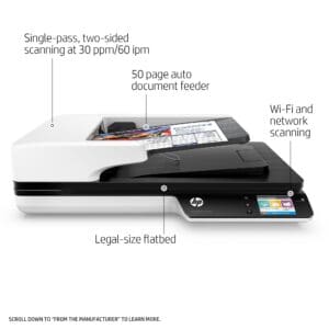 SCANNER HP Scanjet Pro 4500 FN1