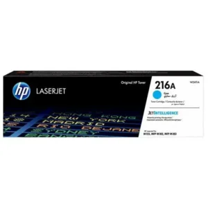 Cartouche HP Toner Originale 216A Cyan W2411A pour imprimante HP Color LaserJet Pro