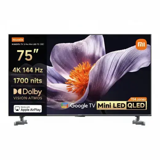 Xiaomi TV S Pro Mini LED 75 2026 smart TV 4K QD-Mini LED 1700 nits Abidjan Côte d'Ivoire