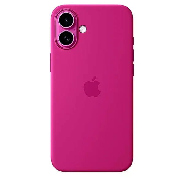 apple-iphone-16-plus-case-magsafe-fuchsia Coque Apple iPhone 16 Plus Silicon Case MagSafe Fuchsia disponible chez NETEREKA Abidjan